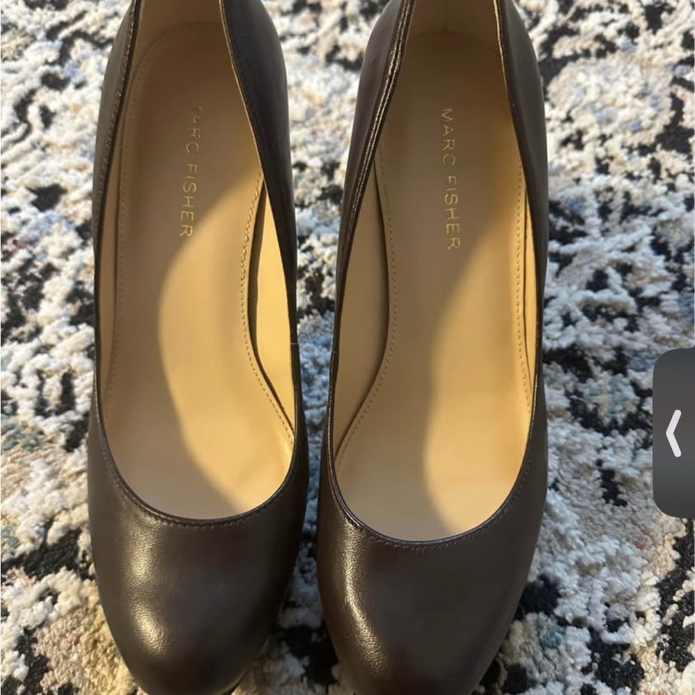 Marc Fisher Dark Brown Heels